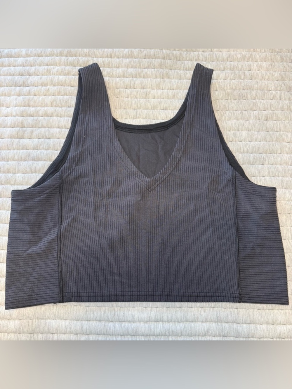 Lululemon Ribbed Softstreme Cropped Tank Top - Picture 6 of 7